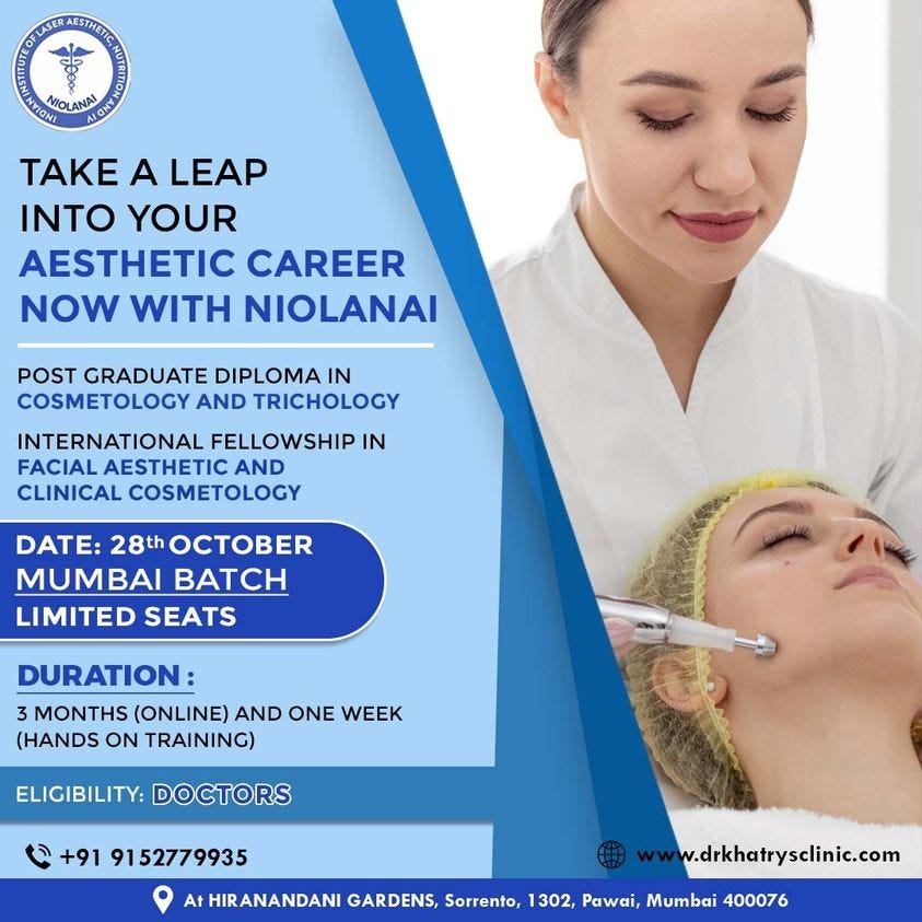 Cosmetology Courses In Mumbai. Introduction by Niolanai Best