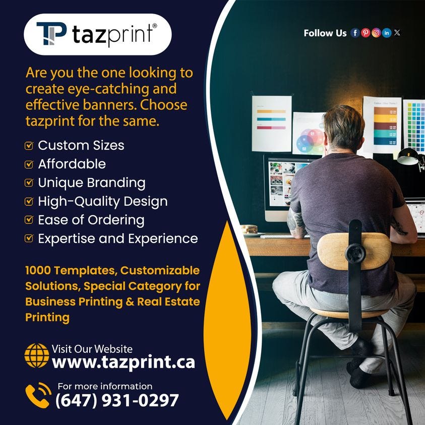 Online Printing Services Canada — Taz Print by Taz Print Dec, 2023