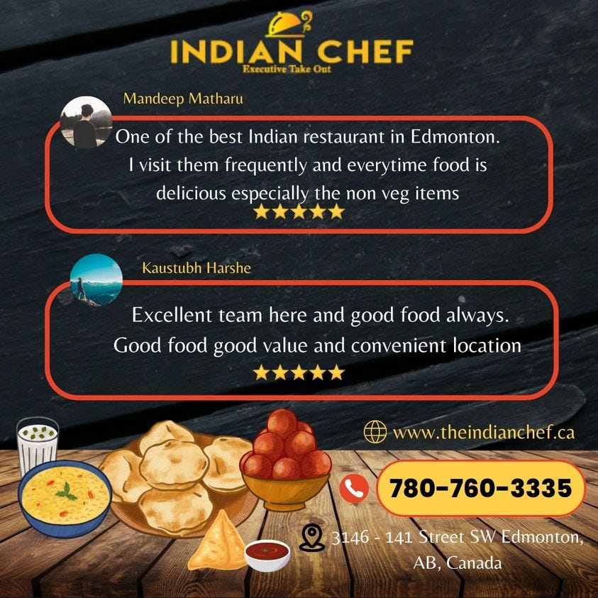 Indian Sweets in Edmonton Chappelle — Indian Chef Exclusive Takeout