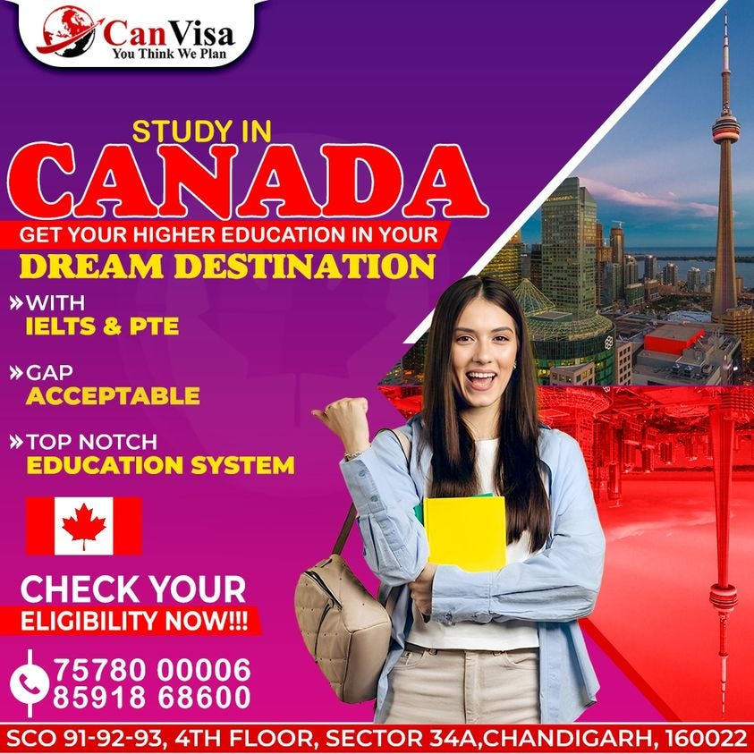 Studies in Canada - Can Visa - Medium