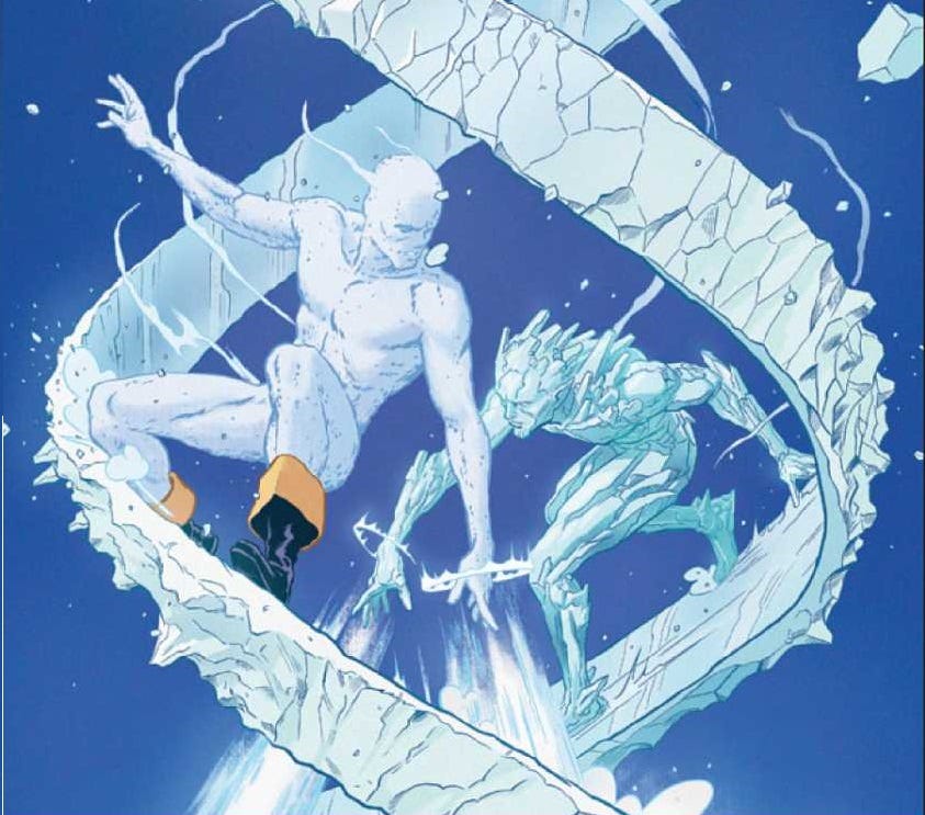 X-Men Questions — Part 4: Old & Young Iceman, by mike rapin