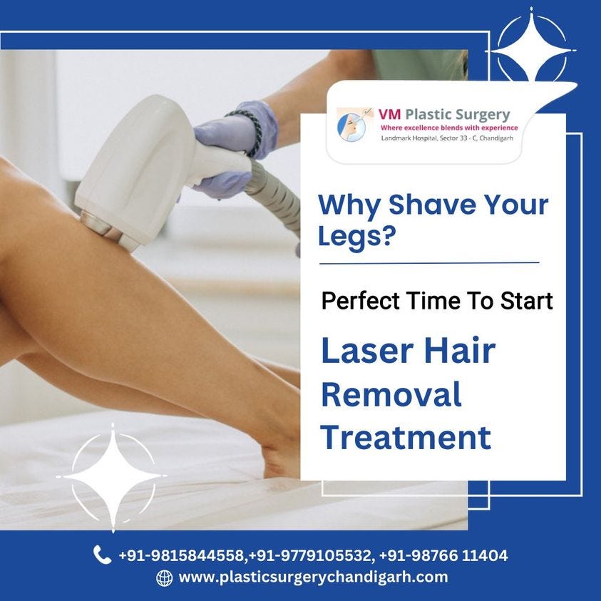 Feel Smooth Skin with Laser Hair Removal Treatment in Chandigarh — VM  Plastic Surgery - VM Plastic Surgery - Medium