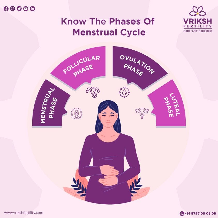 Understanding the Phases of Menstrual Cycle - Vriksh Fertility - HSR ...