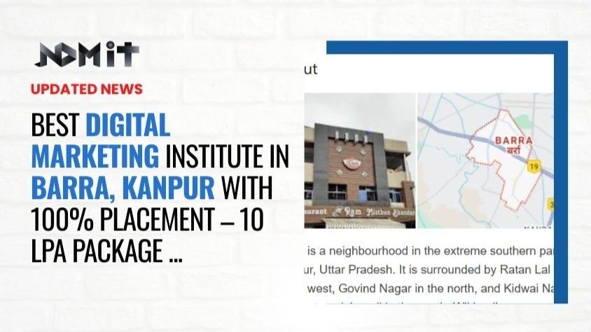 Top Machine Learning Institute in Kanpur with Placement Support