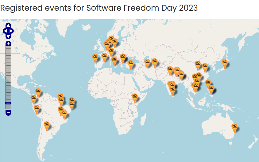 How the Globe Celebrated Software Freedom Day 2023