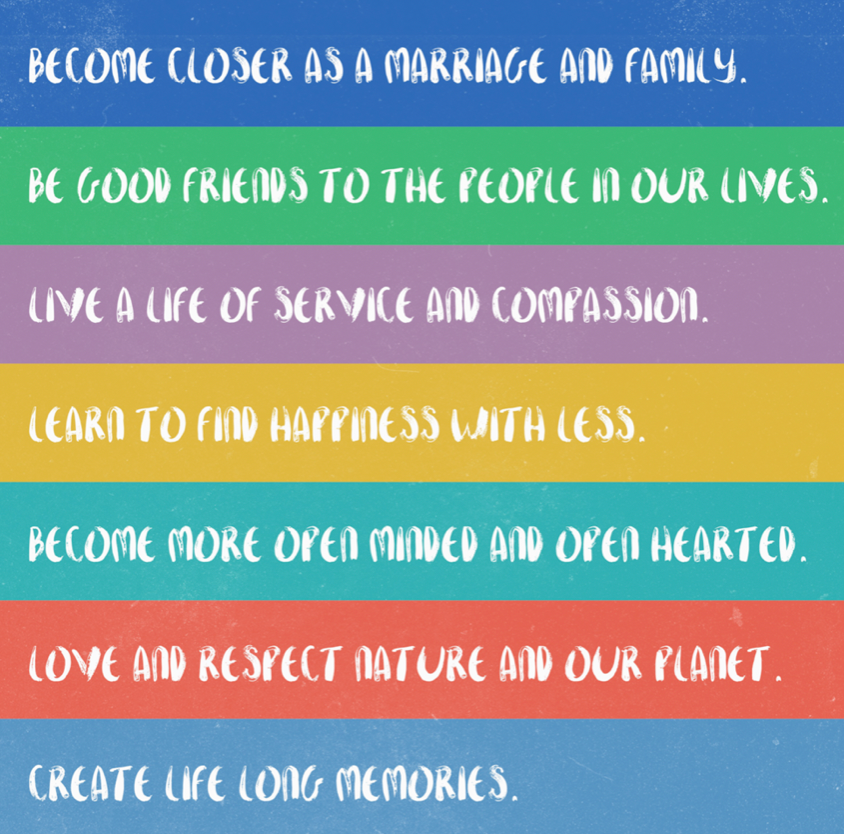 The Bucket List Family Community. Deep within the modern day