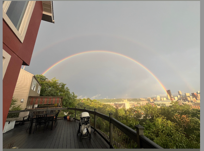 Pittsbow! Taken from my deck