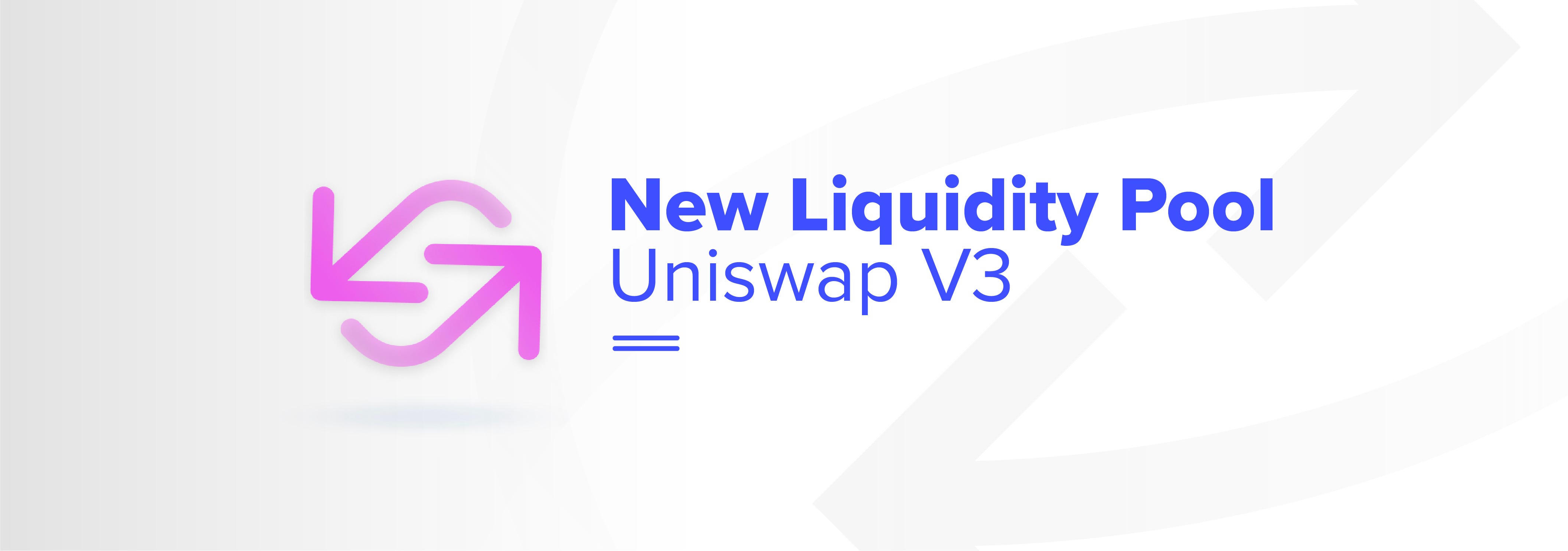 Announcing New Liquidity Pool on Uniswap V3 | by RCN | RCN Blog | Medium