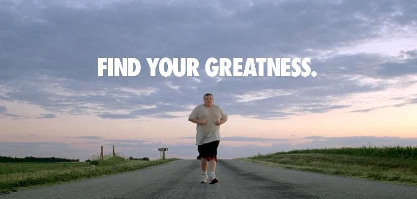 3 From “Find Your Greatness Jogger” Ad | Badis | Medium