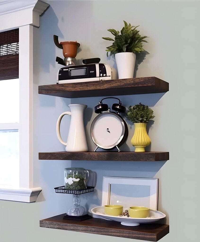 Best Floating Shelves for Living Room Medium