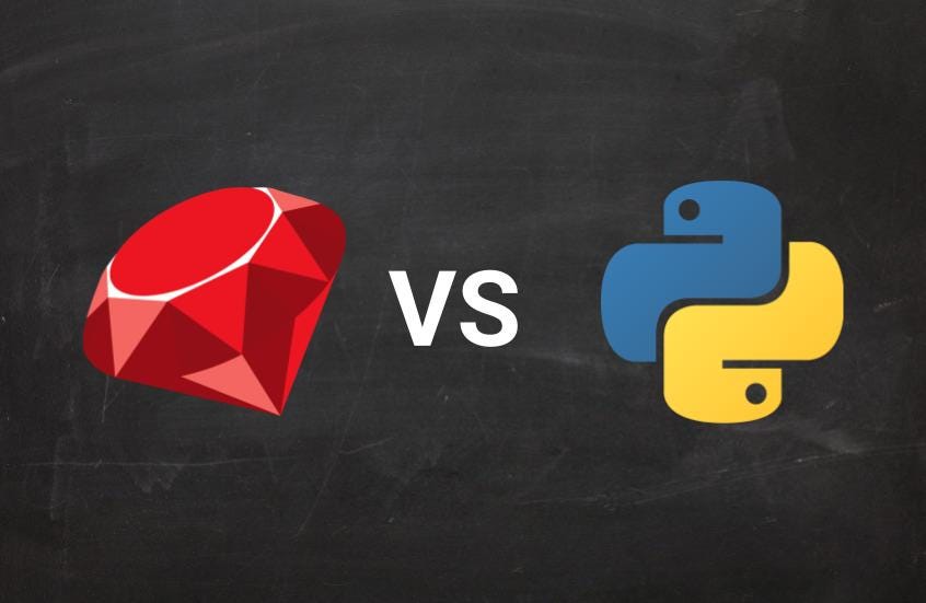 Ruby vs Python. In times when computer programing is… | by SoftKraft ...