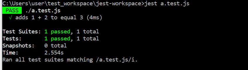 Jest Hello World Example. Introduction | by Ben Cheng | JavaScript Self ...