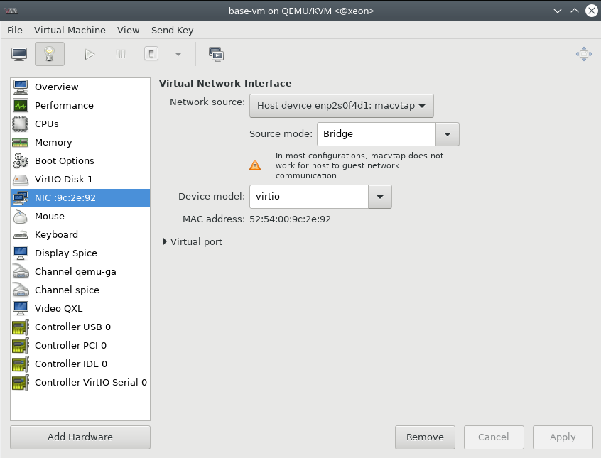 Basic Benchmark VMs ( macvtap 10G) by Nicholas Wong Medium