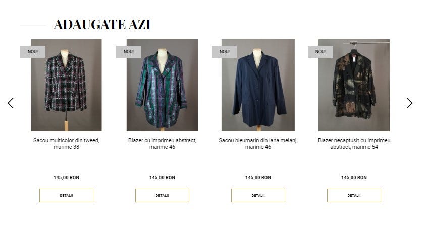 Prezentare platformă Garderoba Infinită