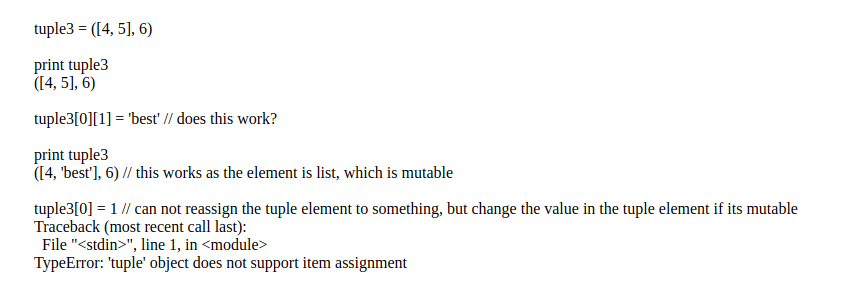 Tuples in Python. Everything is an object in Python and… | by sanju ...