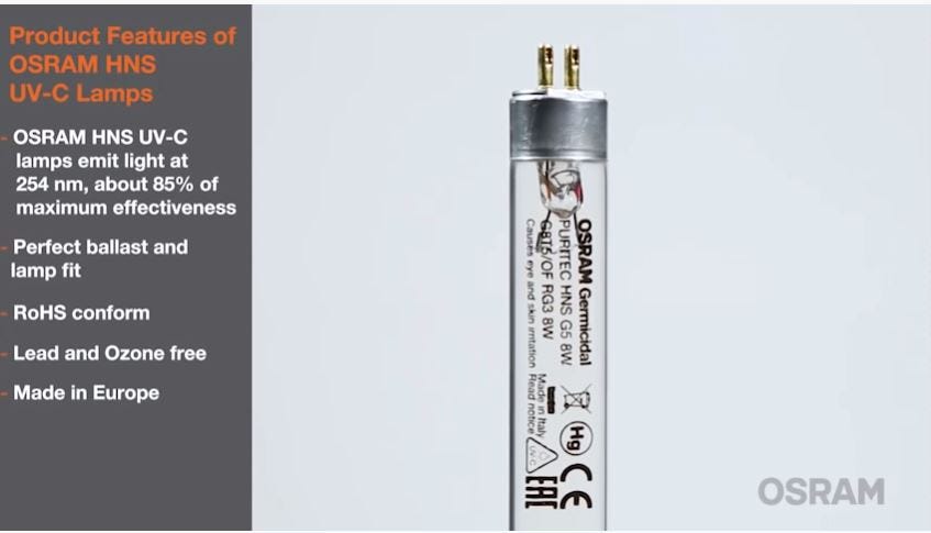 Historically, ultraviolet (UV) light has been used to disinfect water, surfaces and the air.