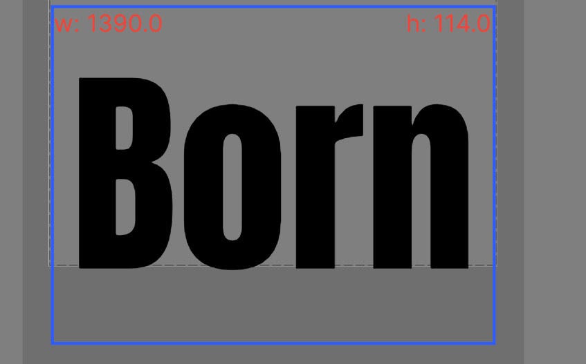 width, height values of the text in Flutter - Sedat Gülmen - Medium