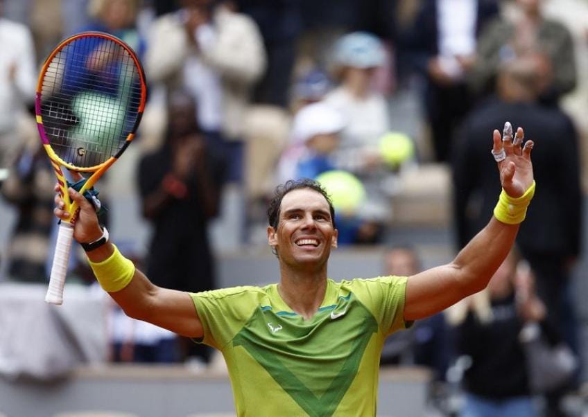 Rafael Nadal is greatest athlete in Spanish sports history by