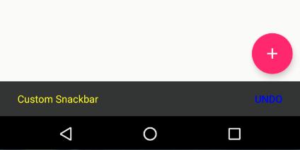 Snackbar Material Design Components in Android - GeeksforGeeks