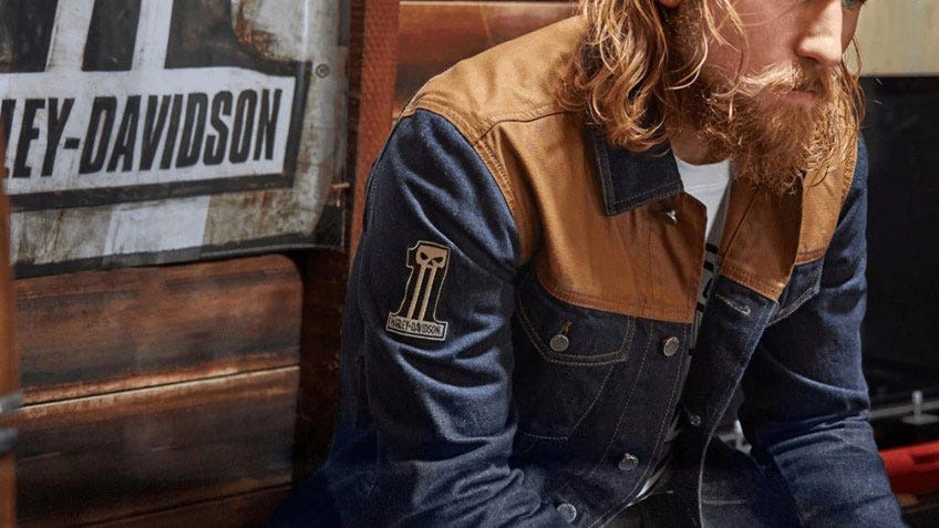 Born to Ride: Unveiling the Timeless Elegance of Kmax Leathers Harley Davidson Biker Jacket…
