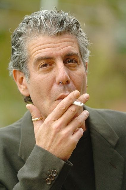 what cigarettes did anthony bourdain smoke Anthony Bourdain Against the World | by Kayla Johnson