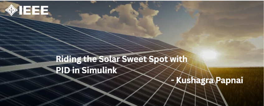 Riding the Solar Sweet Spot with PID in Simulink