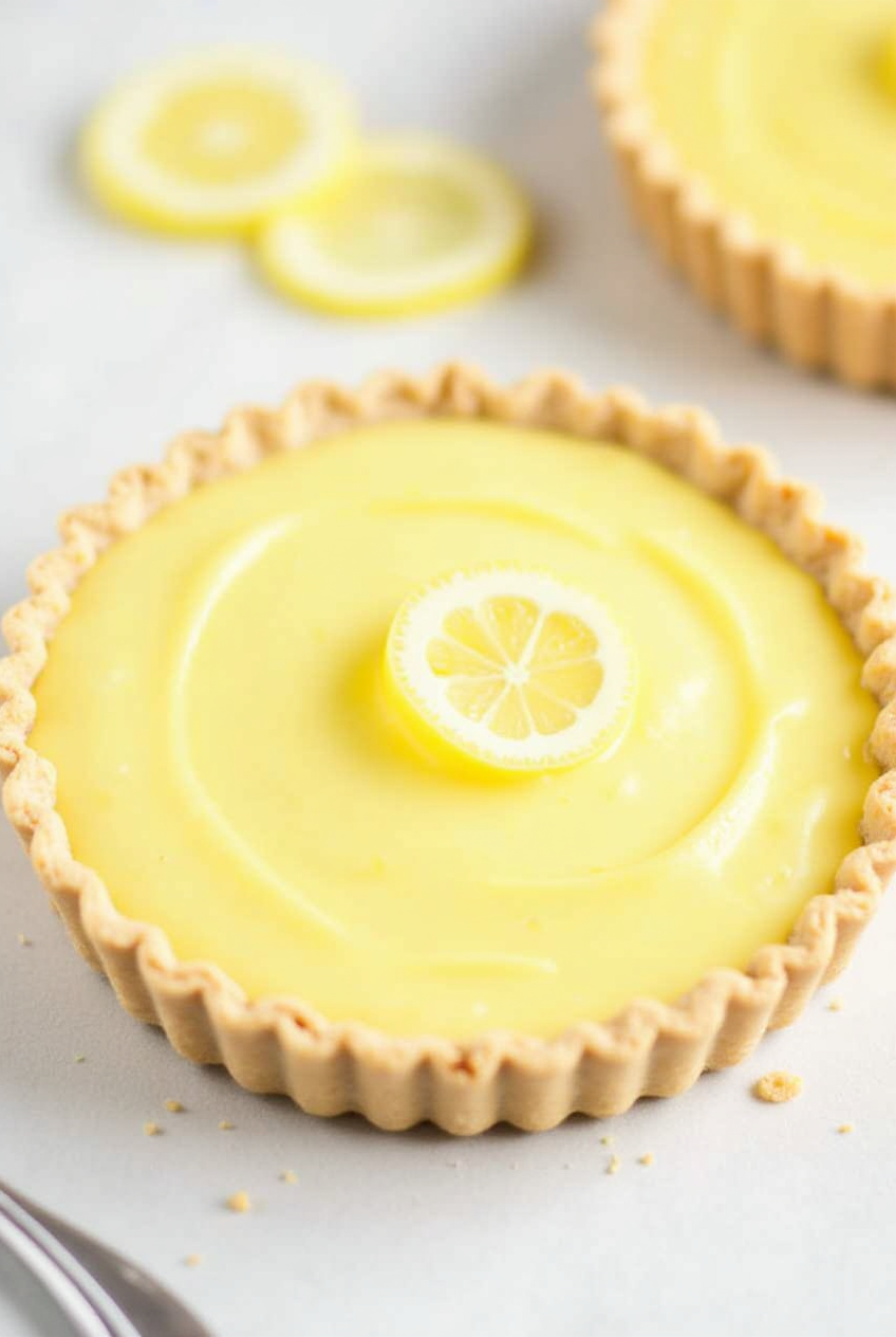 L’Art Délicat de la 🍋 Tarte Veloutée au Citron Sans Cuisson
