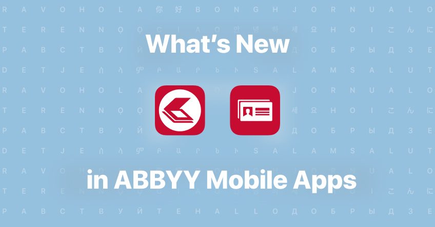 ABBYY FineScanner is Now Called ABBYY FineReader PDF and Gets a New Feature, by ABBYY Mobile, Mac O'Clock