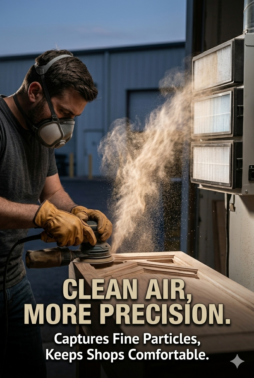 Best Air Filtration Systems for Fine Dust Removal