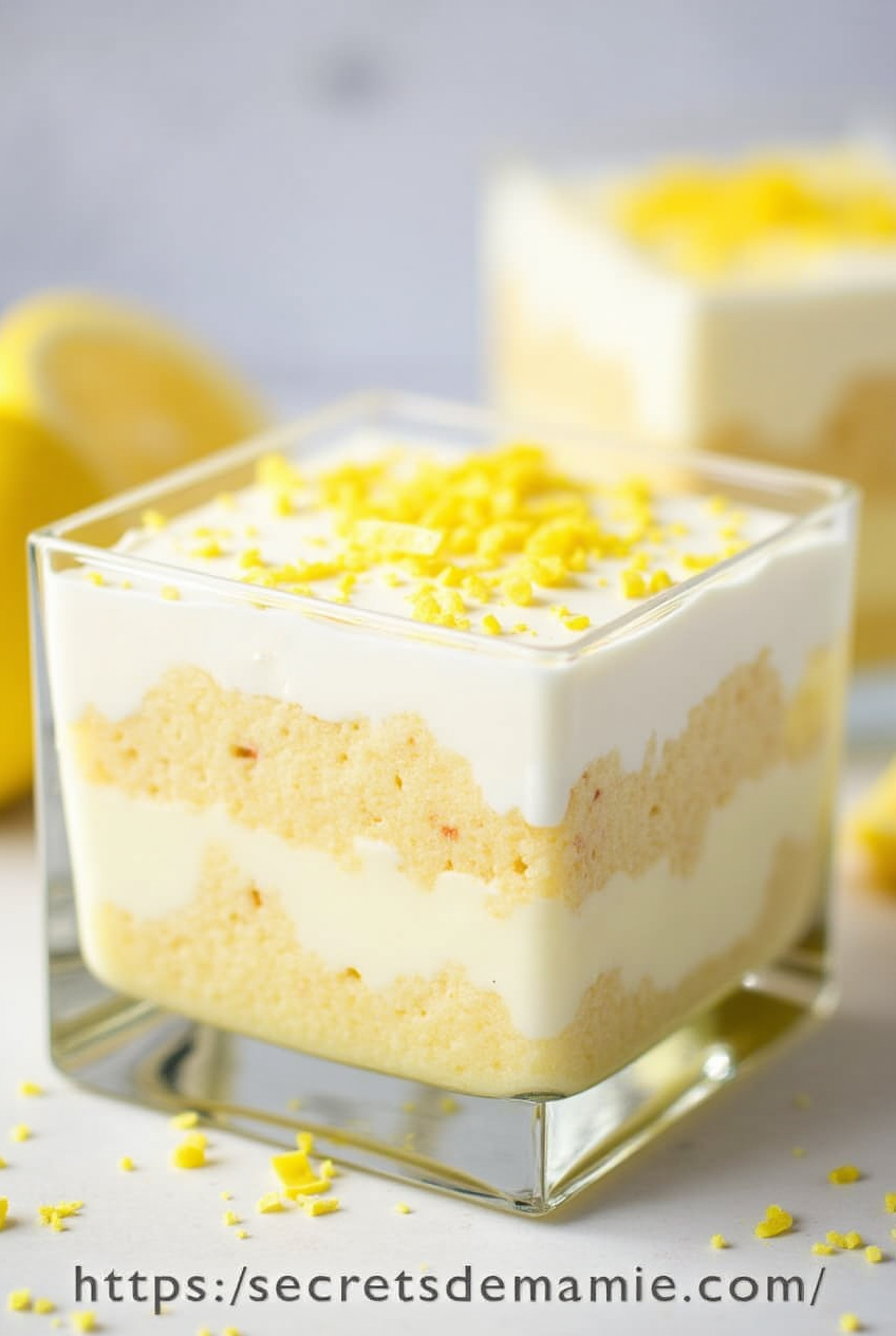 L’Art de Réinventer un Classique : 🍋 Tiramisu au Citron — Une Version Fraîche et Légère du…