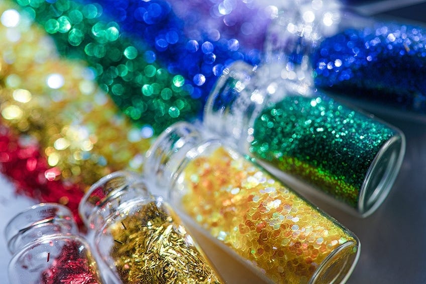 How do you seal glitter without losing sparkle? by Glitter Fuel Medium