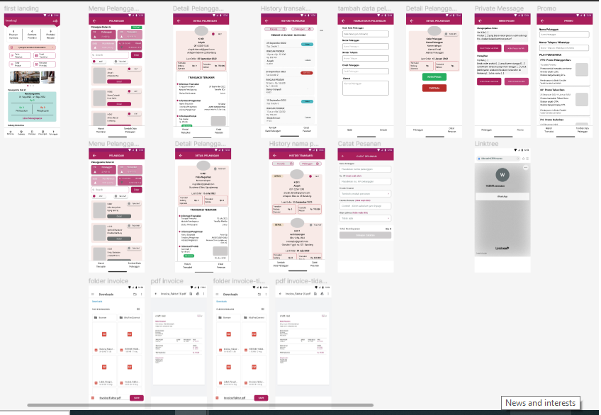 UX Case Study Krealogi Simple Customer Relationship Management (CRM
