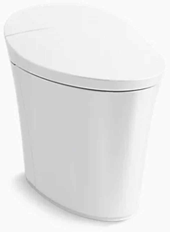 Kohler K-5401-PA-0 Veil Comfort Height Skirted One-Piece Elongated Dual-Flush Intelligent toilet, White.#KohlerVeil #SmartToilet #BidetToilet #LuxuryBathroom #WaterConservation #EcoFriendly #Hygiene #Comfort #Technology #HomeImprovement #BathroomRenovation #ModernLiving #SustainableLiving #HomeDecor #InteriorDesign