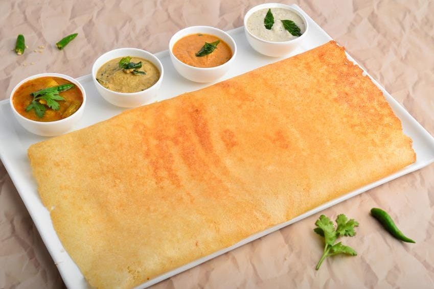 🥞🔥 PLAIN DOSA in Da Nang | Authentic South Indian Food at Tandoori Trails 🔥🥞