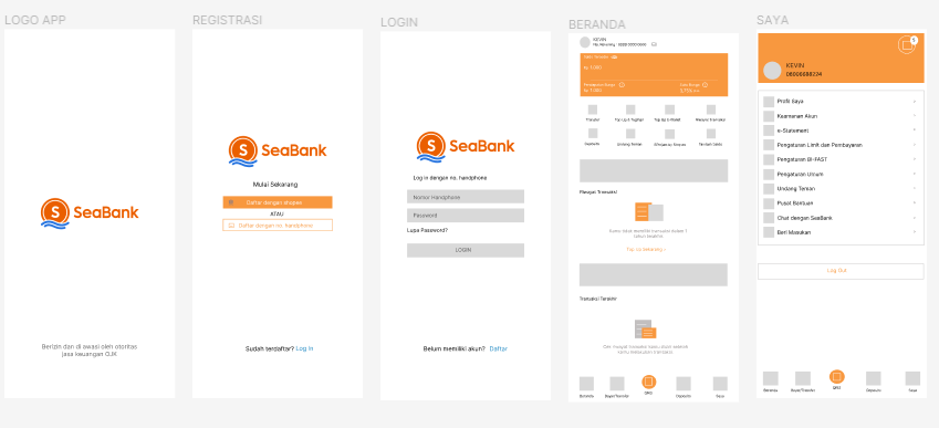 UI/UX Case Study: SEA BANK. Tentang Aplikasi | by Kevin lastiono | Medium