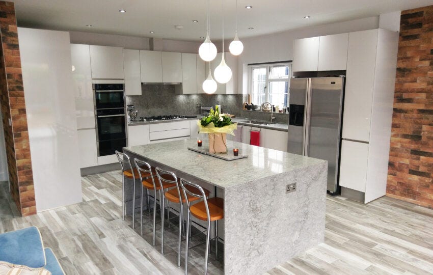 Where Should an Island Be Placed in a Kitchen? A Guide by Kudos ...