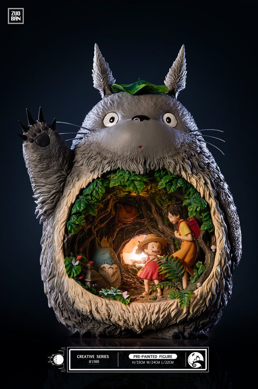 Studio Ghibli — My Neighbour Totoro, Resin Statue, von ZUOBAN Studio, by  Anton from HandsomeCake Goodies