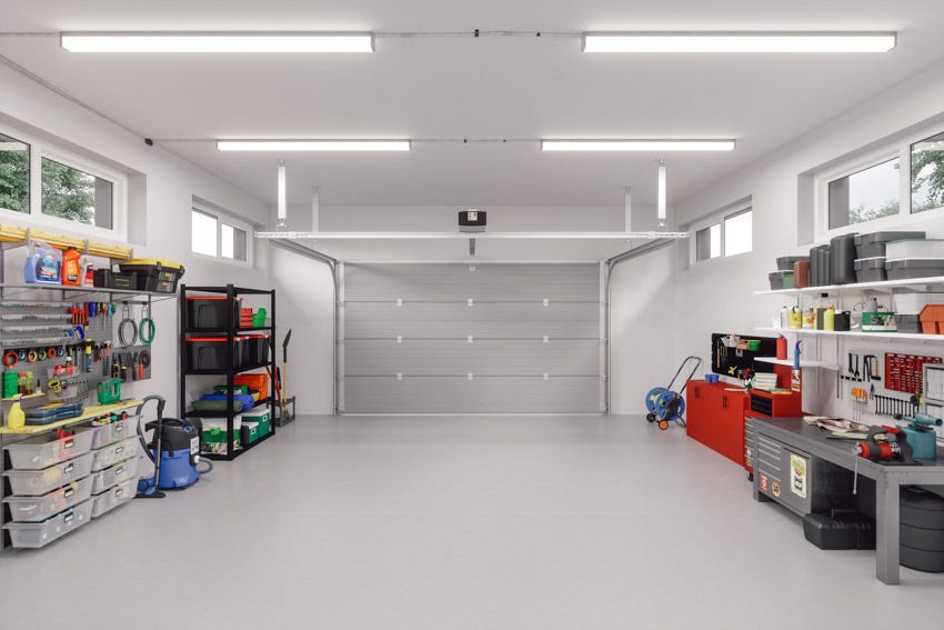 Garage lighting ideas to make your garage look elegant