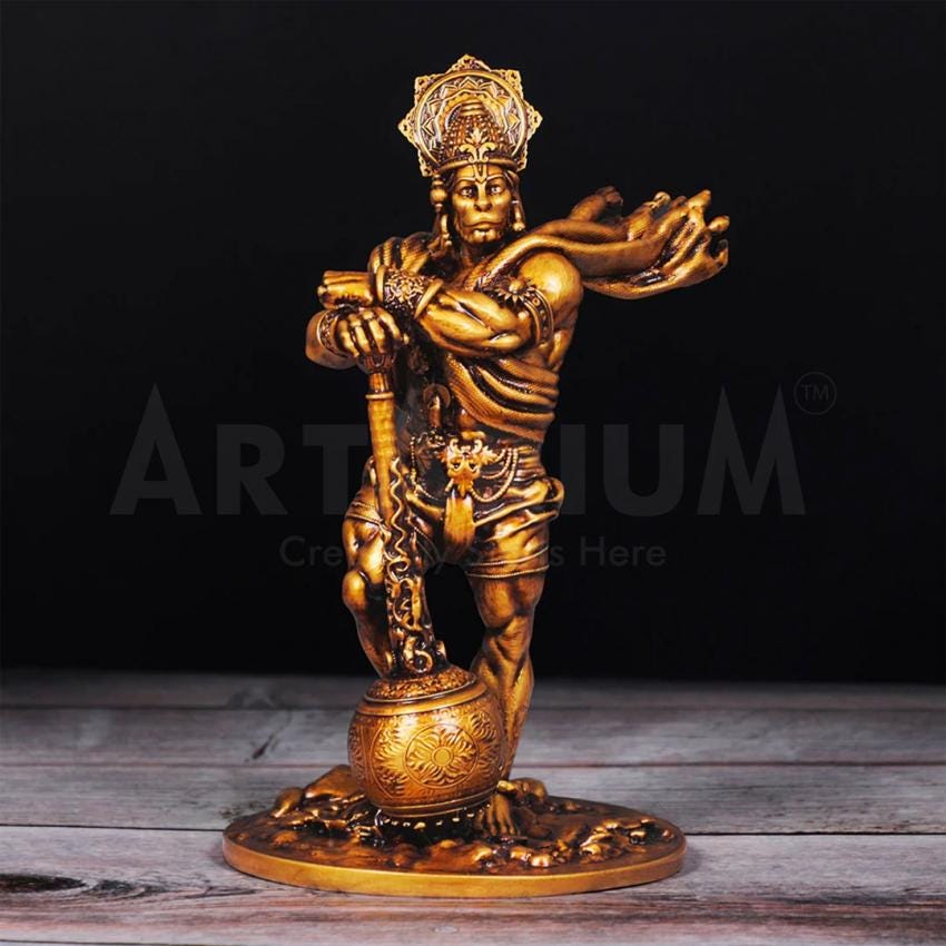 Embracing Strength and Devotion: Exploring the Bahubali Hanuman Statue 