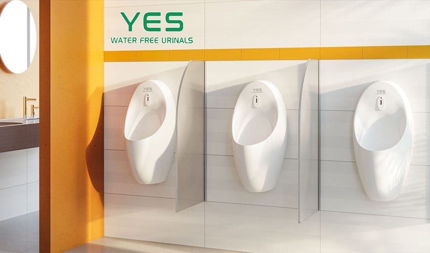 Waterless Urinal. Yes WaterFree Urinal stands out as the… by Zen Eco