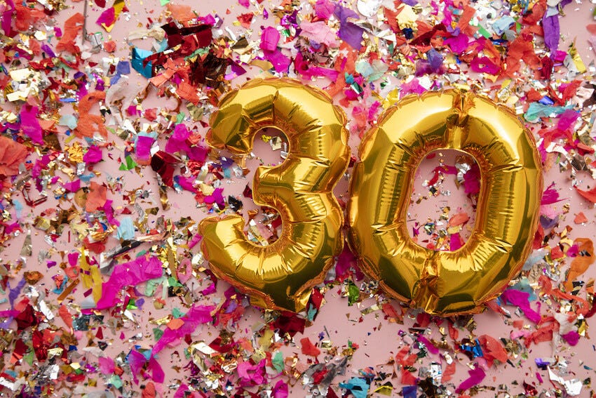 Year 30 is closer than it appears