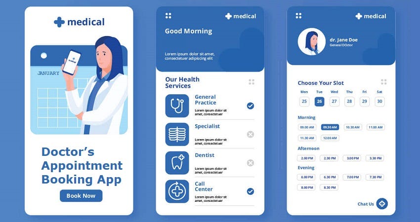 Doctor Appointment App Development: Steps to Build It - Riseapps