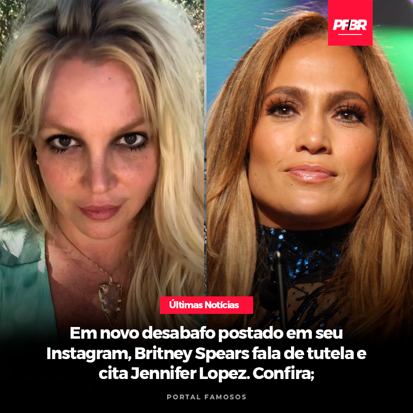 Em novo desabafo postado em seu Instagram, Britney Spears fala de