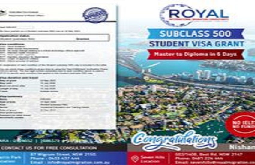 Student Visa Subclass 500 | Royal Migration - royal Migration - Medium