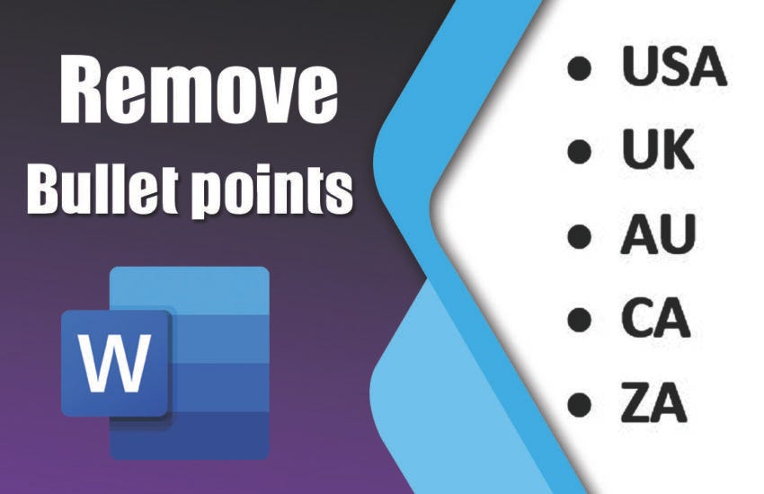 How To Remove Bullet Points In Word Shapon Shekh Medium how-to-remove-bullet-points-in-word-shapon-shekh-medium