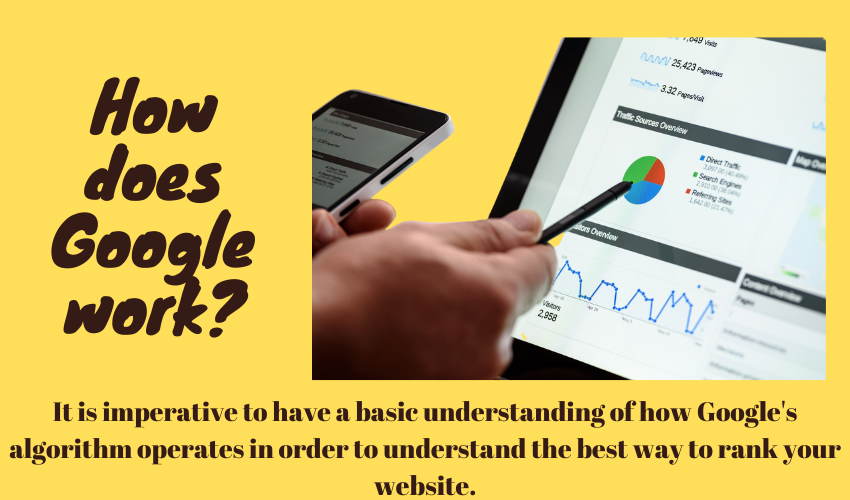 HOW DOES GOOGLE WORK?. Google is one of the most powerful… by S