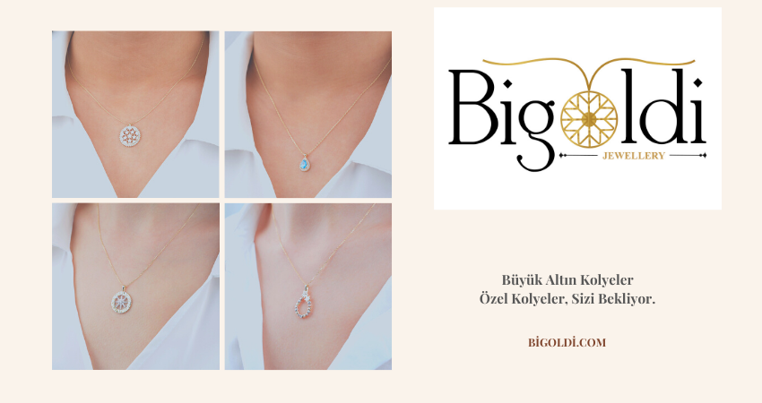 Büyük Altın Kolye Modelleri