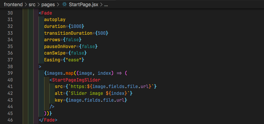 React Slideshow. My passion for styled components and… | by jonna | Medium