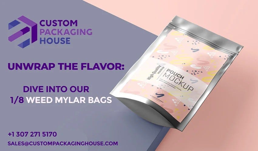 Unwrap the Flavor: Dive into Our 1/8 Weed Mylar Bags - Jeffcharles - Medium