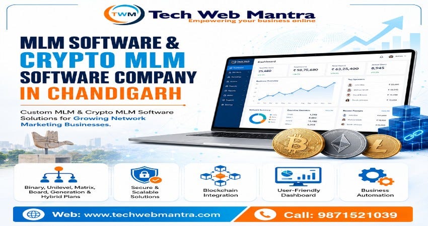 MLM Software Company in Chandigarh for Direct Selling Business Growth